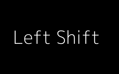 Left Shift